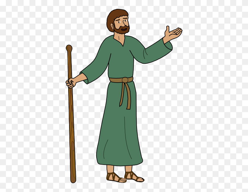 396x591 Bible Characters Clipart - Bible People Clipart