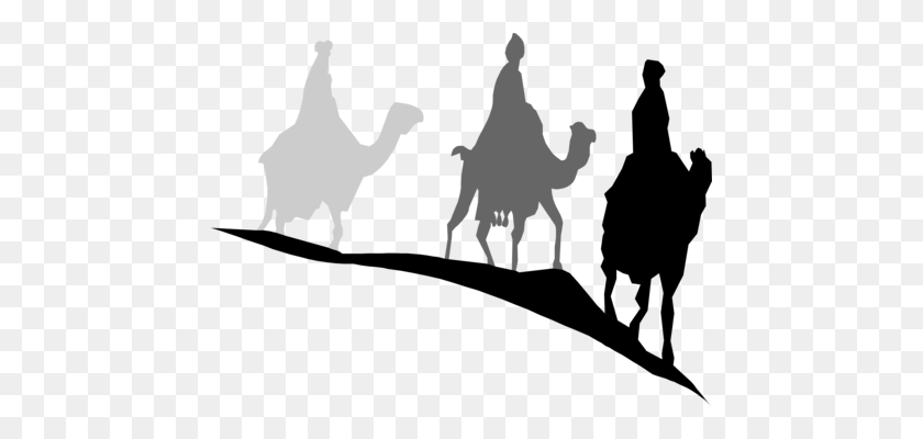 456x340 Biblical Magi Nativity Of Jesus Computer Icons Christmas Day - Free Camel Clipart