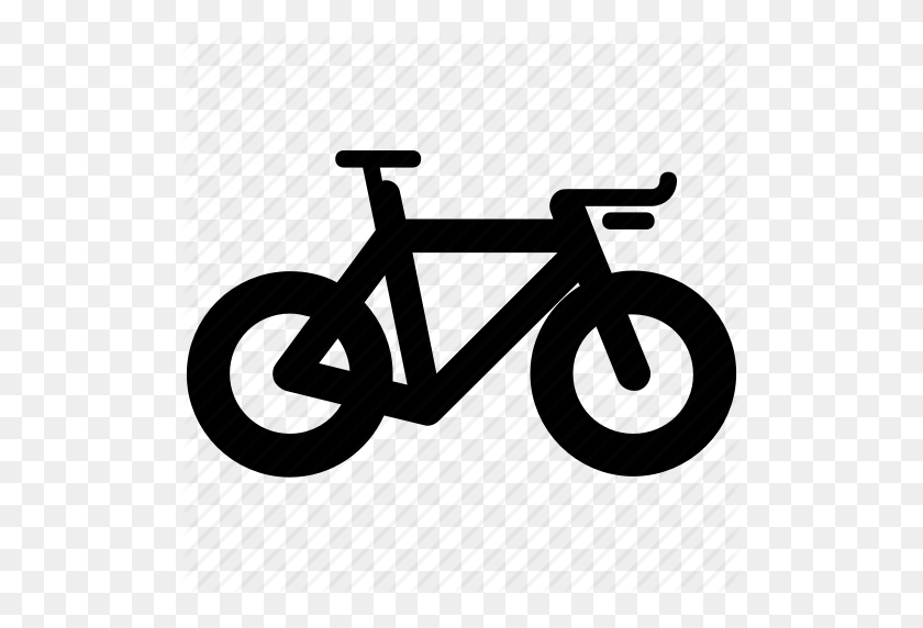 512x512 Bicycle, Bike, Bikecons, Cycling, Sport, Tri, Triathlon Icon - Mountain Bike Clip Art