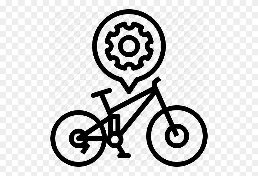 512x512 Bicicleta, Bicicleta, Motorista, Cassette, Freeride, Engranaje, Icono De La Vida - Motorista Png
