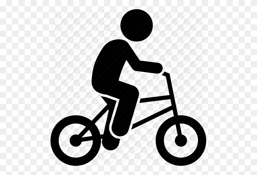 509x512 Bicycle, Children, Kid, Ride, Riding, Small Icon - Learning To Ride A Bike Clipart