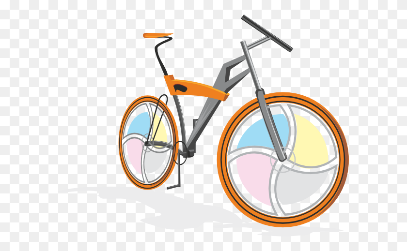 600x459 Bicycle Clip Art - Kid Riding Bike Clipart