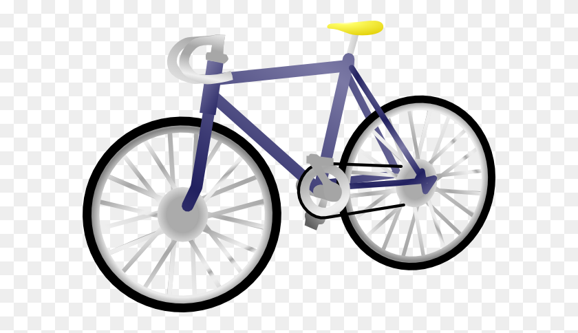 600x424 Велосипедные Картинки Бесплатный Вектор - Следы Шин Клипарт