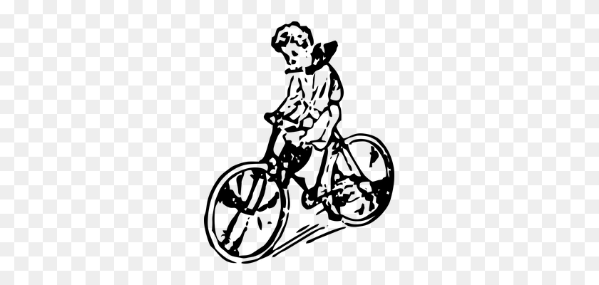 267x340 Bicycle Clipart Childrens Bike - Tandem Bike Clipart