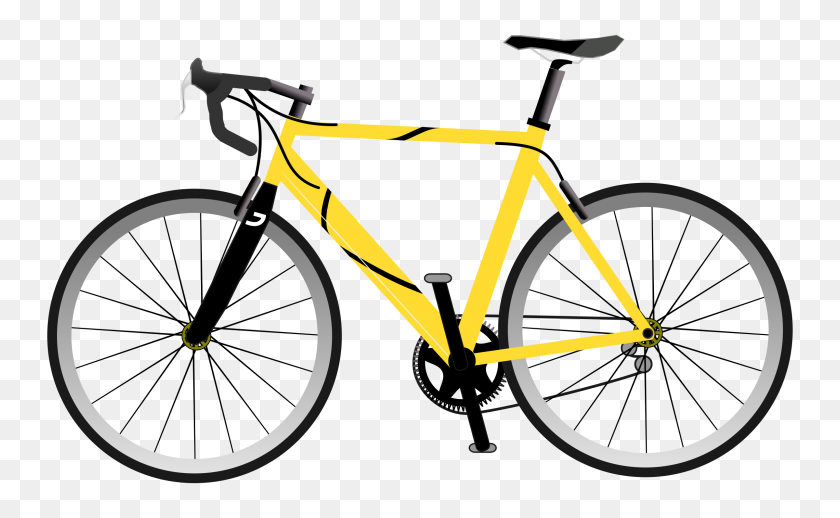 2400x1410 Bicicleta Clipart Fondo Transparente - Carretera Clipart Transparente