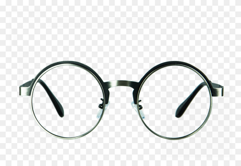 1800x1200 Big Ben Silver Round Glasses Polette - Round Glasses PNG