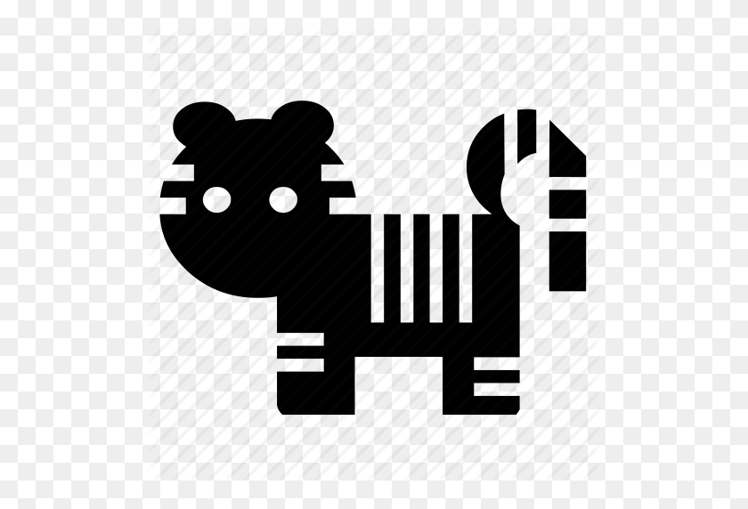 512x512 Big Cat, Forest, Jungle, Nature, Stripes, Tiger, Wild Icon - Tiger Stripes Clipart