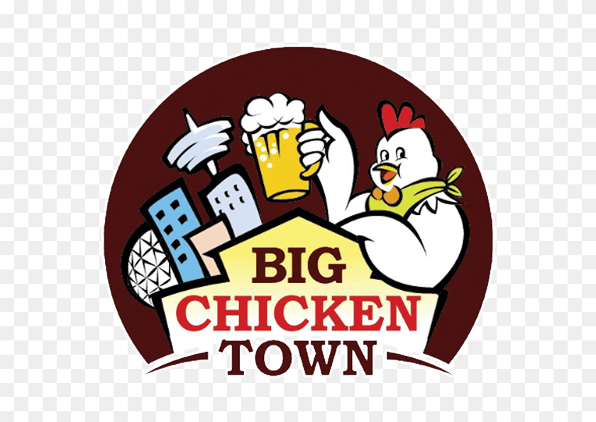 631x535 Entrega De Pedidos De Big Chicken Town ¡Recogida En Línea! - Clipart De Licitaciones De Pollo