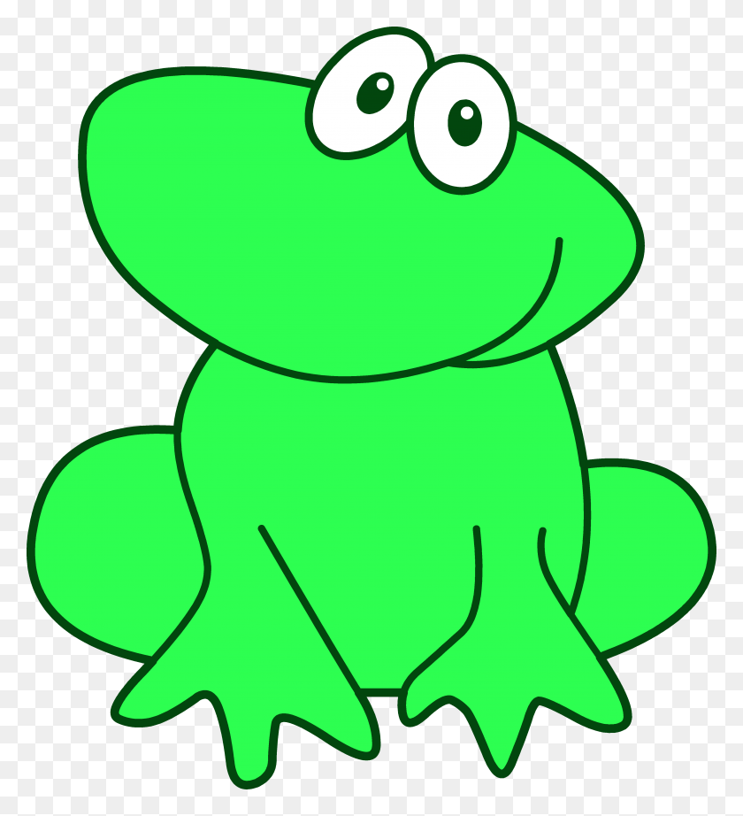 4336x4797 Big Frogs Cliparts - Cute Frog Clipart