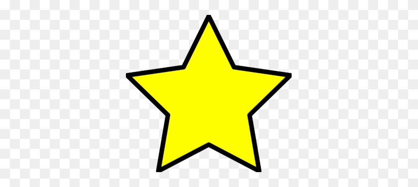 333x317 Big Gold Star Clipart Collection - Accomplishment Clipart