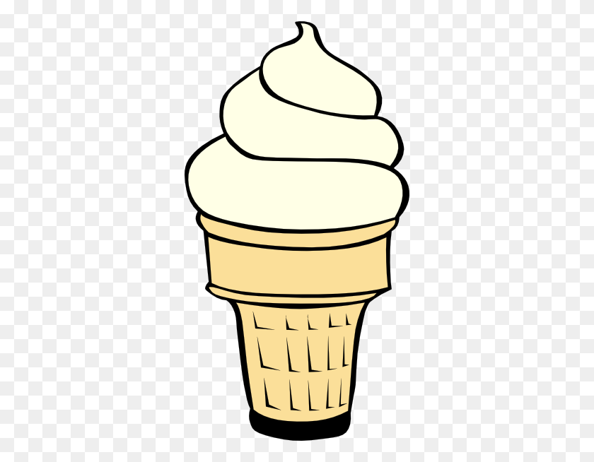 318x594 Big Ice Cream Cone Clip Art - Big And Small Clipart