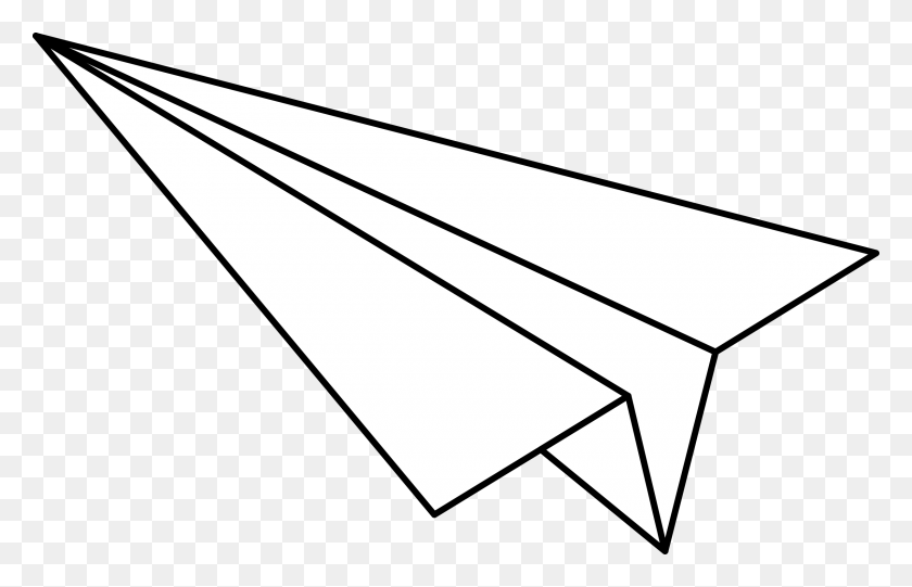 2400x1482 Big Image - Paper Airplane PNG