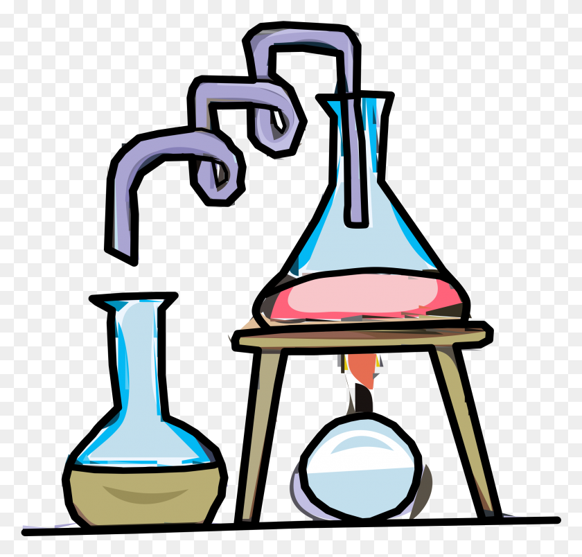 2393x2284 Big Image - Science Test Tubes Clipart