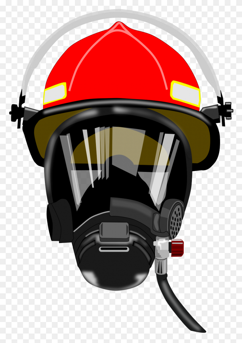 829x1205 Big Image - Firefighter PNG