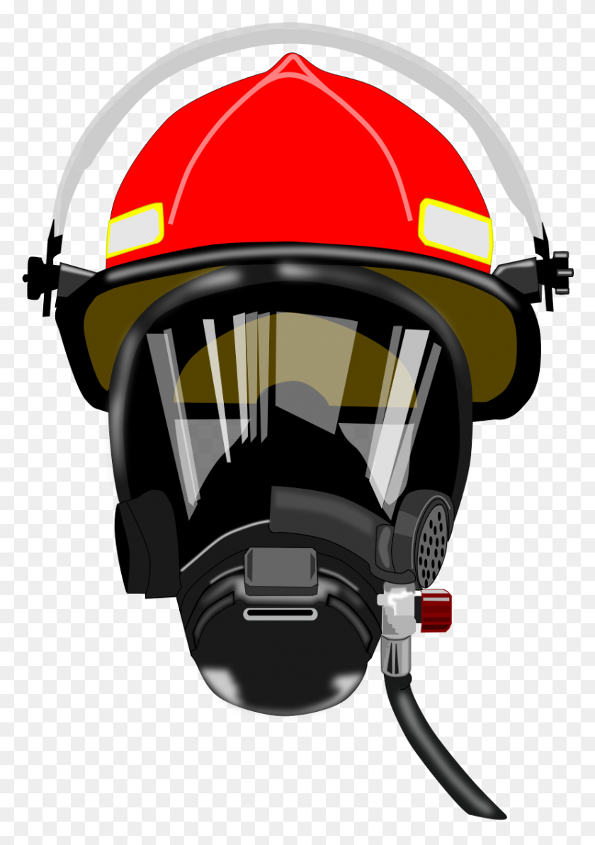 829x1205 Imagen Grande - Bombero Png