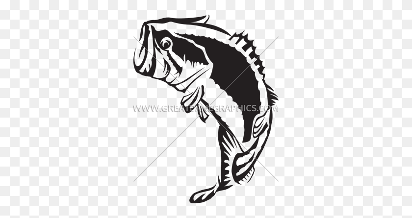 296x385 Big Mouth Bass Clipart Free Clipart - Production Clipart