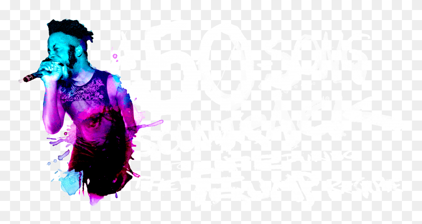 5180x2566 Big Music Issue - Cabello Lil Pump Png