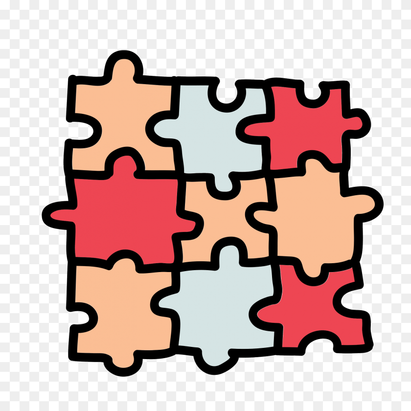 1600x1600 Big Puzzle Icon - Puzzle PNG