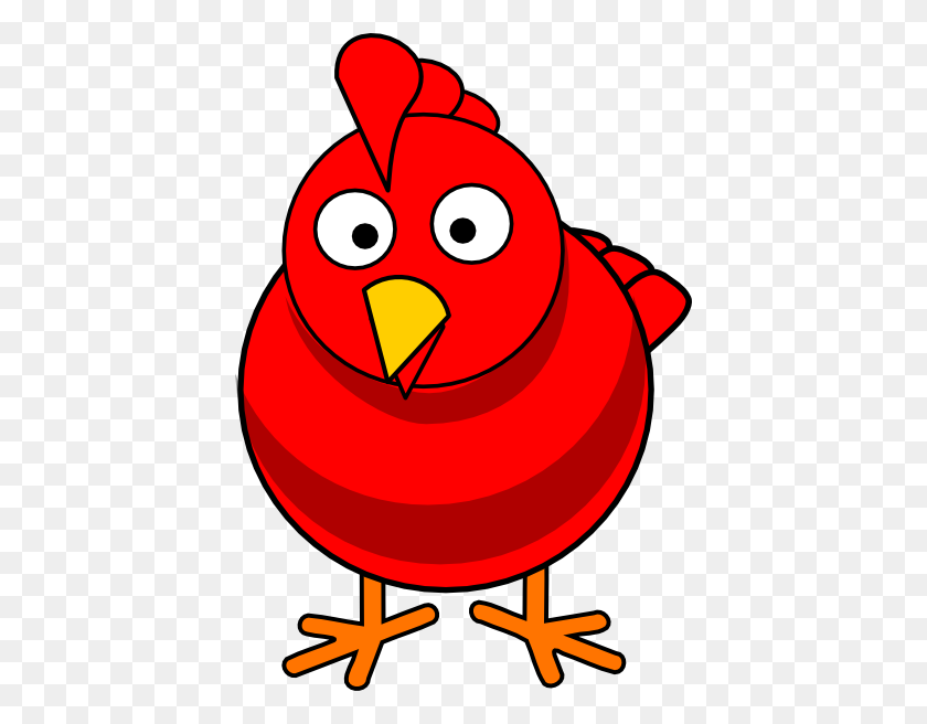 414x596 Большая Красная Курица Картинки - Большой Клипарт