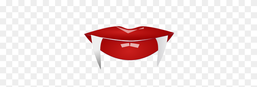 300x225 Big Red Lips Clip Art - Tooth Outline Clipart