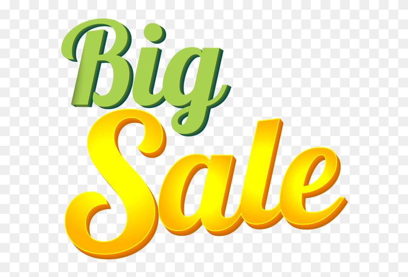 600x510 Big Sale Png Clip Art - Sale Clip Art