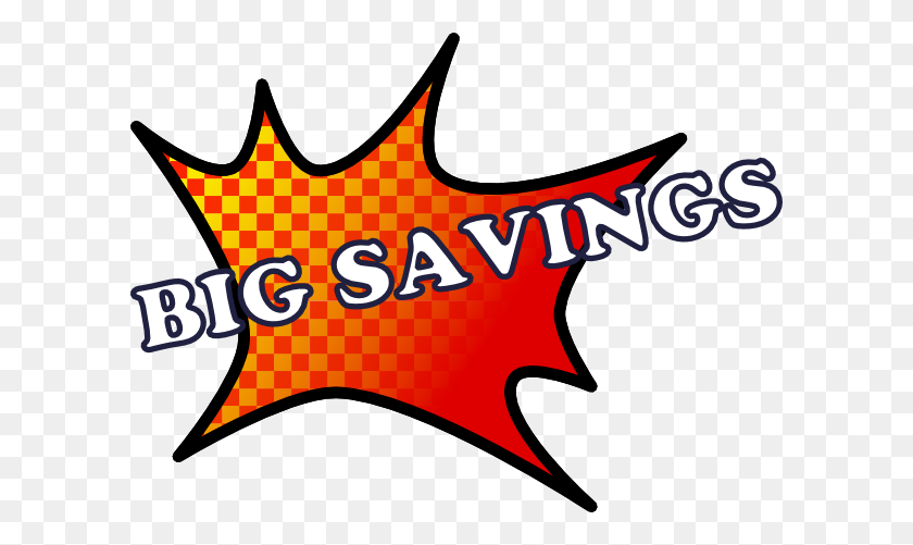 600x441 Big Savings Clip Art Free Vector - Clipart Big