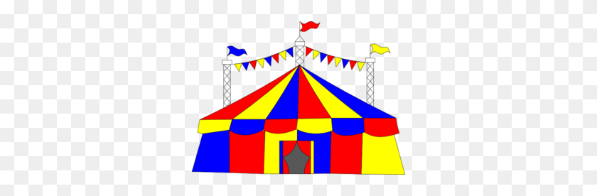 300x216 Big Top Tent Clip Art - Circus Clipart Free Download