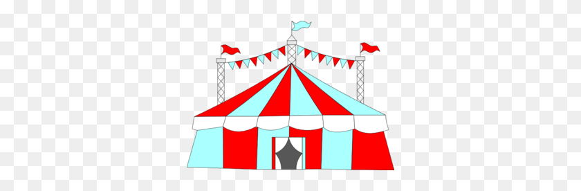 300x216 Big Top Tent Clip Art - Circus Tent Clipart