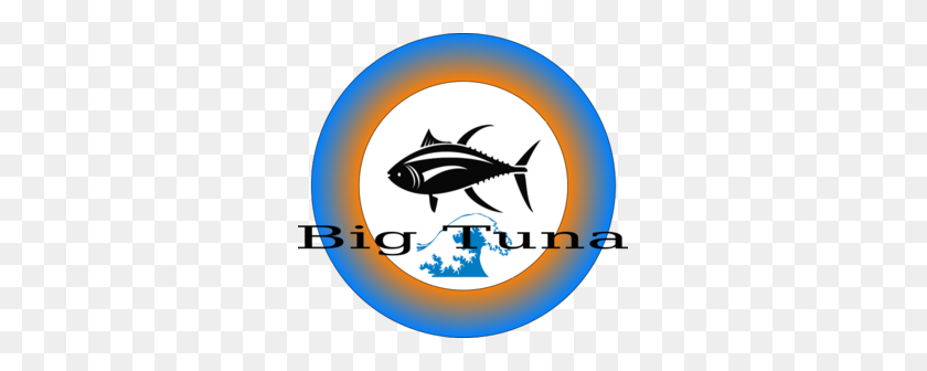 299x276 Big Tuna Frisbee Design Clip Art - Tuna Fish Clipart