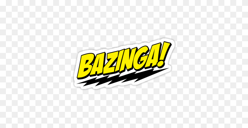 375x375 Bigbangtheory Sheldon Cooper Bazinga - Клипарт По Теории Большого Взрыва