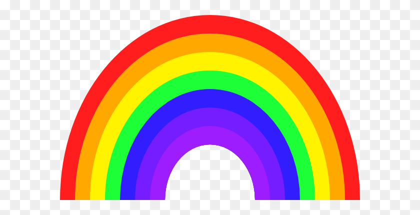 600x370 Bigger Rainbow Clip Art - Rainbow Clipart