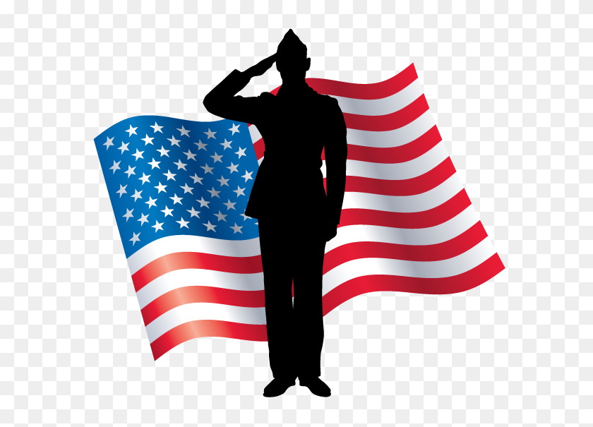 611x545 Bigstock Vector Silhouette Of A Soldier B - Veterans Clip Art