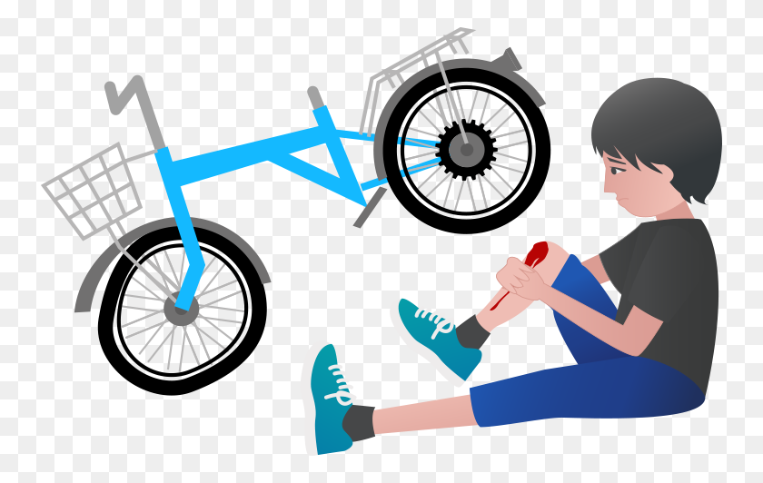 750x472 Велосипедная Авария Клипарт Изображения - Нам Нужна Ваша Помощь Клипарт