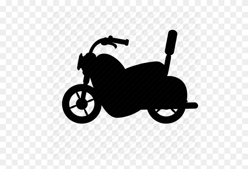 512x512 Bicicleta, Motociclista, Moto, Motocicleta, Paseo, Scooter, Icono De Los Deportes - Biker Png