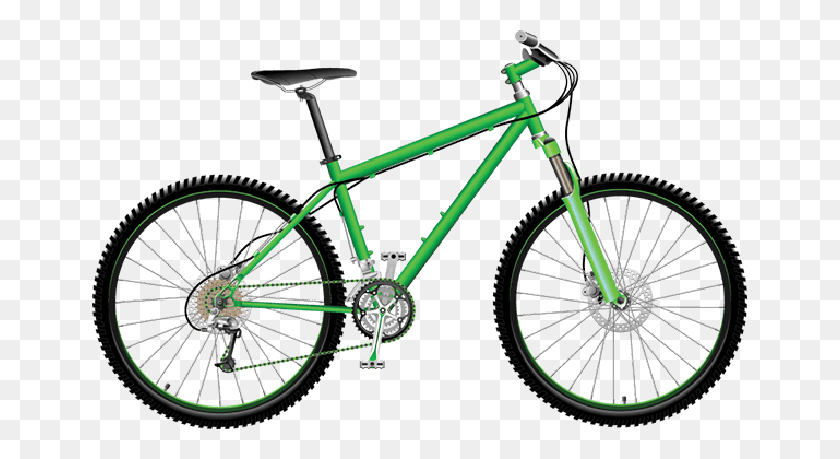 655x399 Bike Clipart Bycicle - Push Up Clipart