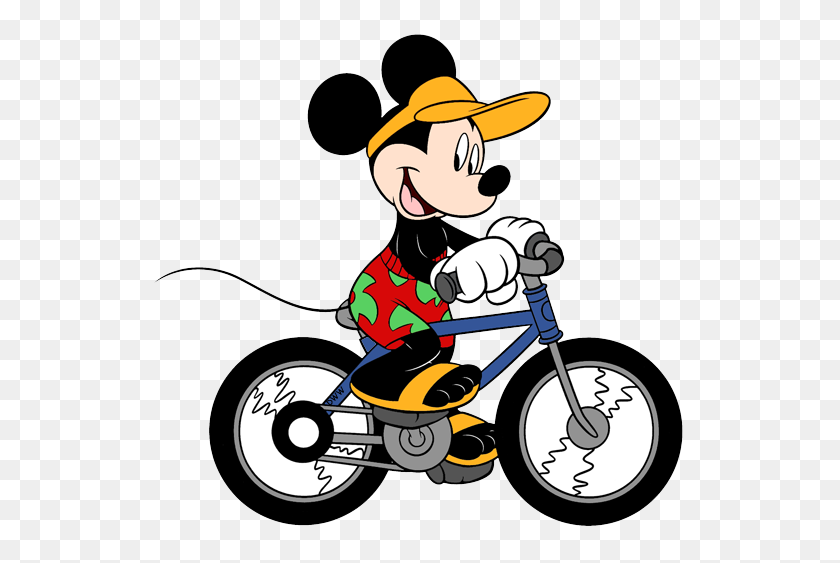 539x503 Велосипедный Клипарт Disney - Картинки С Велосипедами Бесплатно