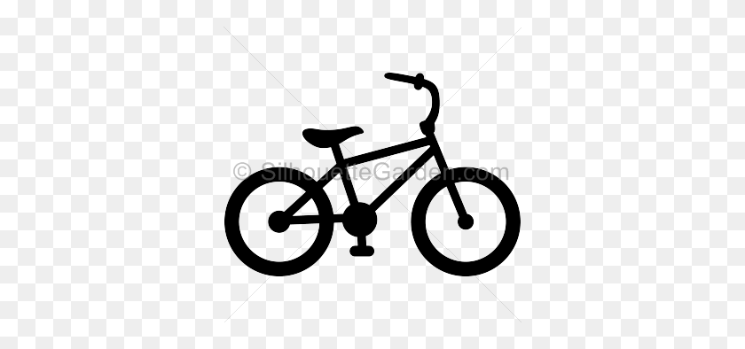 336x334 Велосипедный Клипарт - Силуэт Девушки На Велосипеде