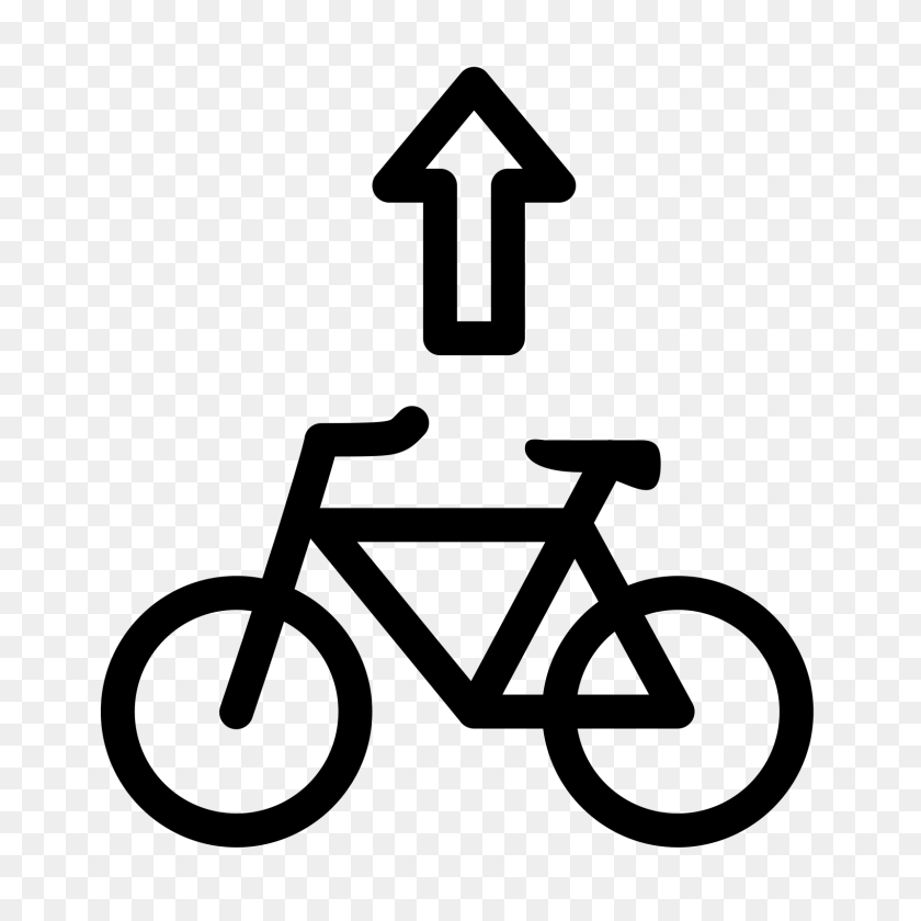 1600x1600 Icono De La Ruta De La Bicicleta - Camino Png