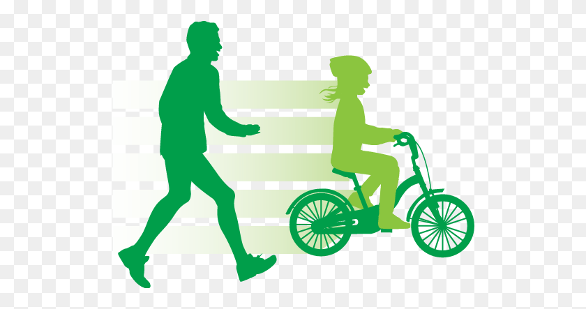 520x383 Ресурсы По Езде На Велосипеде Для Родителей Велосипедная Сеть - Обучение Катанию На Велосипеде Клипарт