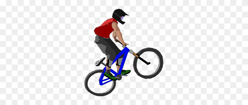 267x298 Biker Clip Art - Cycle Clipart