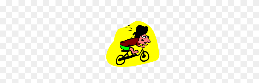 300x212 Biker Clipart Boy - Boy Riding Bike Clipart