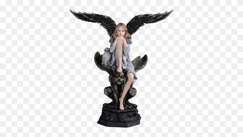415x415 Байкер Гот Статуя Жнеца - Статуя Ангела Png