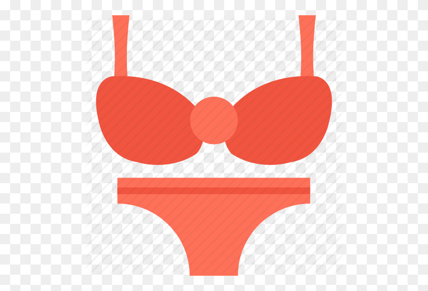 512x512 Bikini, Bra, Penty, Swimsuit, Swimwear Icon - Swim Suit Clip Art