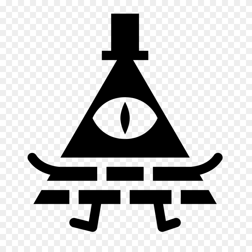 1600x1600 Bill Cipher Icono - Bill Cipher PNG