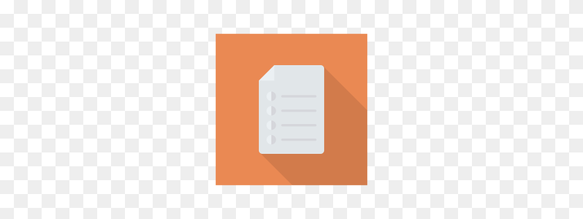 256x256 Bill Icon - Burnt Paper PNG
