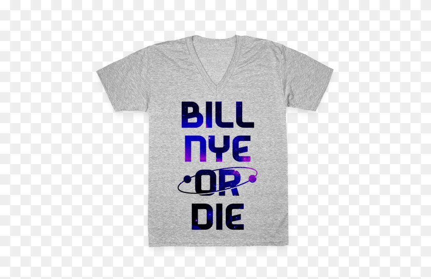484x484 Bill Nye V Neck Tee Shirts Lookhuman - Bill Nye PNG