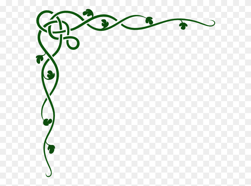 600x565 Bills Green Scroll Png Cliparts For Web - Scroll Clipart Free