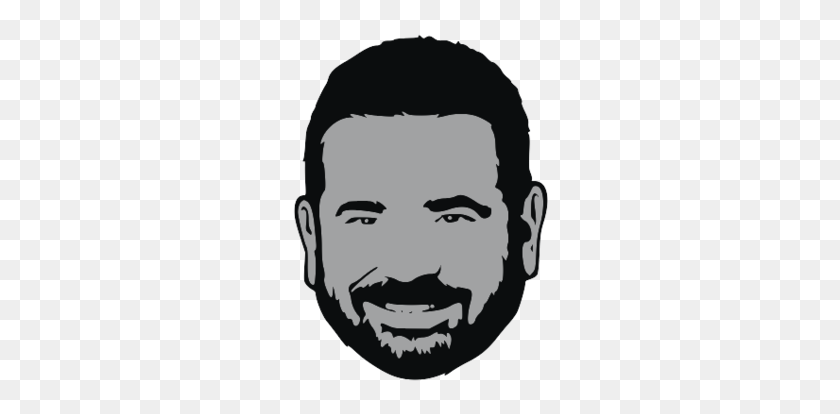 256x354 Billy Mays Stencil Imagen Png - Billy Mays Png
