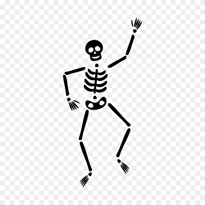 1875x1875 Billy Esqueleto Calcomanía De Pared - Bailando Esqueleto Png