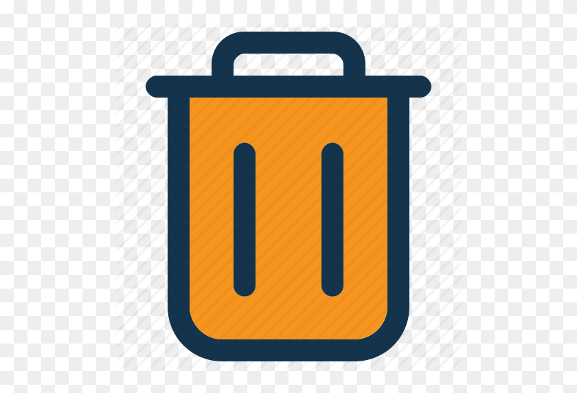 512x512 Bin, Delete, Interface, Multimedia, Recycle, Remove, Trash Icon - Take Out The Trash Clipart